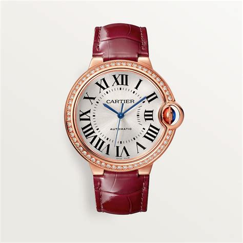 cartier ballon bleu rose gold|cartier ballon bleu 36mm diamond.